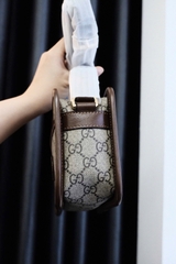 TÚI GUCCI GC INTERLOCKING G MINI BOLSA (BROWN)