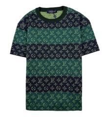 ÁO THUN LOUIS VUITTON DRAWS MONOGRAM (DARK NIGHT BLUE)