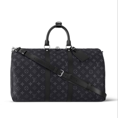 Túi Louis Vuitton Keepall Bandoulière 45 (Black) [Mirror Quality]