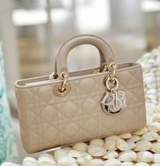 TÚI DIOR LADY D-JOY (BEIGE)