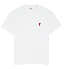 ÁO THUN AMI PARIS LOGO HEART (WHITE)