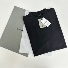 Áo Thun Balenciaga BLCG Hand-drawn (Black faded) [Mirror Quality]