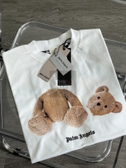 PALM ANGELS TEE - Áo PA Kill The Bear (White) [Mirror Quality]