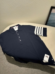 ÁO POLO THOM BROWNE 4 BAR STRIPE (NAVY)