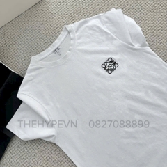 Áo Thun Loewe Logo Regular Fit (White) [Mirror Quality]