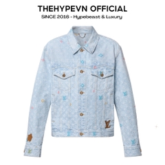 ÁO KHOÁC LOUIS VUITTON LV MONOGRAM CRAGGY DENIM JACKET