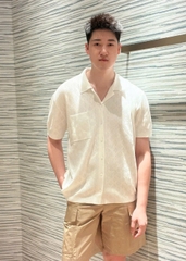 ÁO SƠ MI LOUIS VUITTON LV POINTELLE SHIRT (WHITE)