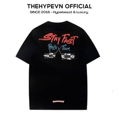 Áo Thun Chrome Hearts CH STAY FAST (Black) [Mirror Quality]