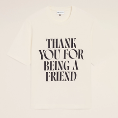 ÁO THUN AMI PARIS TYFBMF (WHITE CREAM)