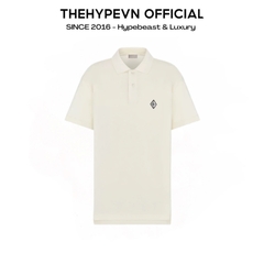 ÁO POLO DIOR CD DIAMOND LOGO (WHITE)