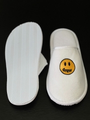 DREW SLIDES - Dép Drew Mascot (White) [Mirror Quality]
