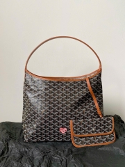 TÚI GOYARD HEART TOTE BAG (TAN)