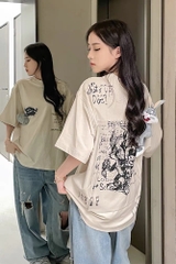 Áo 13De Marzo x LOONEY TUNES Bugs Bunny Sketch Moonbeam (Cream) Best Quality