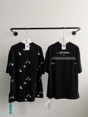 ÁO THUN OFF WHITE OW SCRIPT MARY SKATE (BLACK)