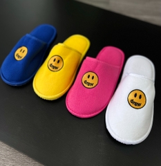 DREW SLIDES - Dép Drew Mascot (White) [Mirror Quality]