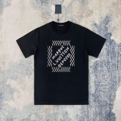 ÁO THUN LOUIS VUITTON LV MARQUE PEARL (BLACK)