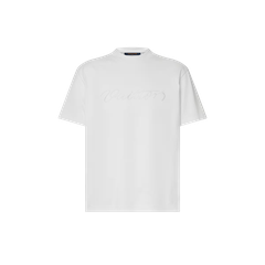 ÁO THUN LOUIS VUITTON 3D LOGO  (MILKY WHITE)