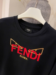 ÁO THUN FENDI NEW YEAR ROMA (BLACK)