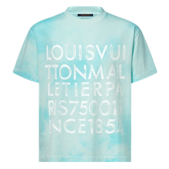 ÁO THUN LOUIS VUITTON TIE-DYE PRINTED (BABYBLUE)