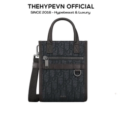 Túi Dior Safari North-South Mini Tote Bag (Black)