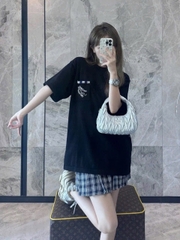 ÁO THUN LOUIS VUITTON LV EMBELLISHED (BLACK)