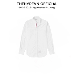 ÁO SƠ MI THOM BROWNE TB CLASSIC GROSGRAIN PLACKET OXFORD (SỌC DỌC)