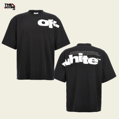 ÁO THUN OFF WHITE SHARED LOGO SKATE (BLACK)