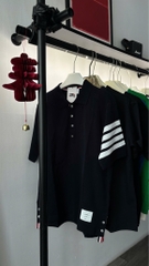 ÁO POLO THOM BROWNE 4 BAR STRIPE (NAVY)