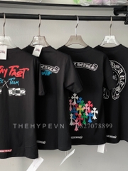 Áo Thun Chrome Hearts CH Horseshoe Logo Pocket (Black) [Mirror Quality]