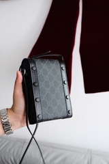 TÚI GUCCI GC HORSEBIT 1955 PHONE BAG RETRO (BLACK)