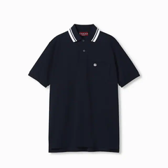 POLO GUCCI WITH EMBROIDERY (BLACK)
