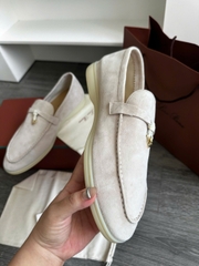 GIÀY LOAFER LORO PIANA SUMMER CHARMS (CREAM)