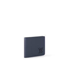 LOUIS VUITTON WALLET -Ví LV Aerogram Multiple Wallet (Atlantic Blue) [Mirror Quality]