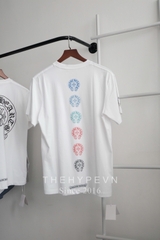 Áo Thun Chrome Hearts Multi Color Horse Shoe (White) [Mirror Quality]