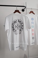 Áo Thun Chrome Hearts CH Horseshoe Logo Pocket (White) [Mirror Quality]