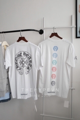 Áo Thun Chrome Hearts Multi Color Horse Shoe (White) [Mirror Quality]