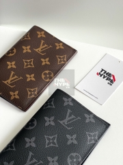 Ví Louis Vuitton Passport Monogram (Grey) [Mirror Quality]