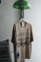 Áo Thun Loewe Loose Fit (Beigie) [Mirror Quality]