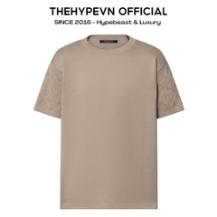 ÁO THUN LOUIS VUITTON LV DEBOSSED (BEIGE)