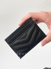SAINT LAURENT CARD HOLDER - Ví đựng card YSL (Black) [Mirror Quality]