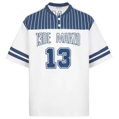 13DE MARZO TEE - Áo Thun Bear Baseball Fan (Bright White) Best Quality