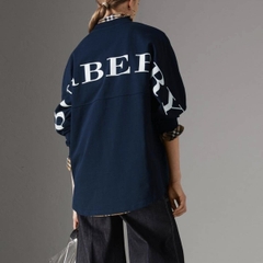 BURBERRY SWEATER - Áo tay dài BBR Back Logo (black) [Mirror Quality]