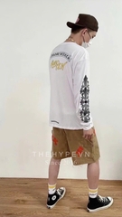 ÁO SWEATER CHROME HEARTS MATTY BOY ASPEN (WHITE)