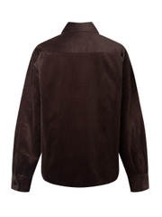 SƠ MI PRADA WOOL AND CASHMERE SHIRT (COCOA BROWN)