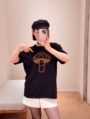 ÁO THUN LOUIS VUITTON MUSHROOM (BLACK)