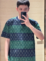 ÁO THUN LOUIS VUITTON DRAWS MONOGRAM (DARK NIGHT BLUE)