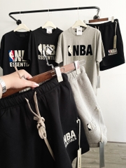 QUẦN NGẮN FOG ESSENTIALS NBA SS25 BLACK LOGO (GREY)