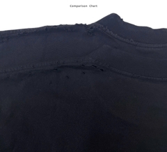 ÁO THUN BALENCIAGA BLCG LIBERTY DISTRESSED (BLACK)