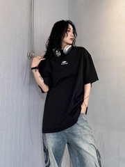 ÁO BALENCIAGA BLCG 3B FLAT ICON (BLACK)