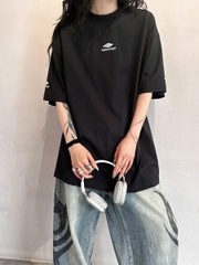 ÁO BALENCIAGA BLCG 3B FLAT ICON (BLACK)